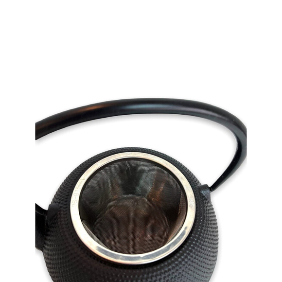 Japanese Style Cast Iron Tea Pot (INCLUDES FILTER) - BLACK COLOR - NEW** - Picture 4 of 6